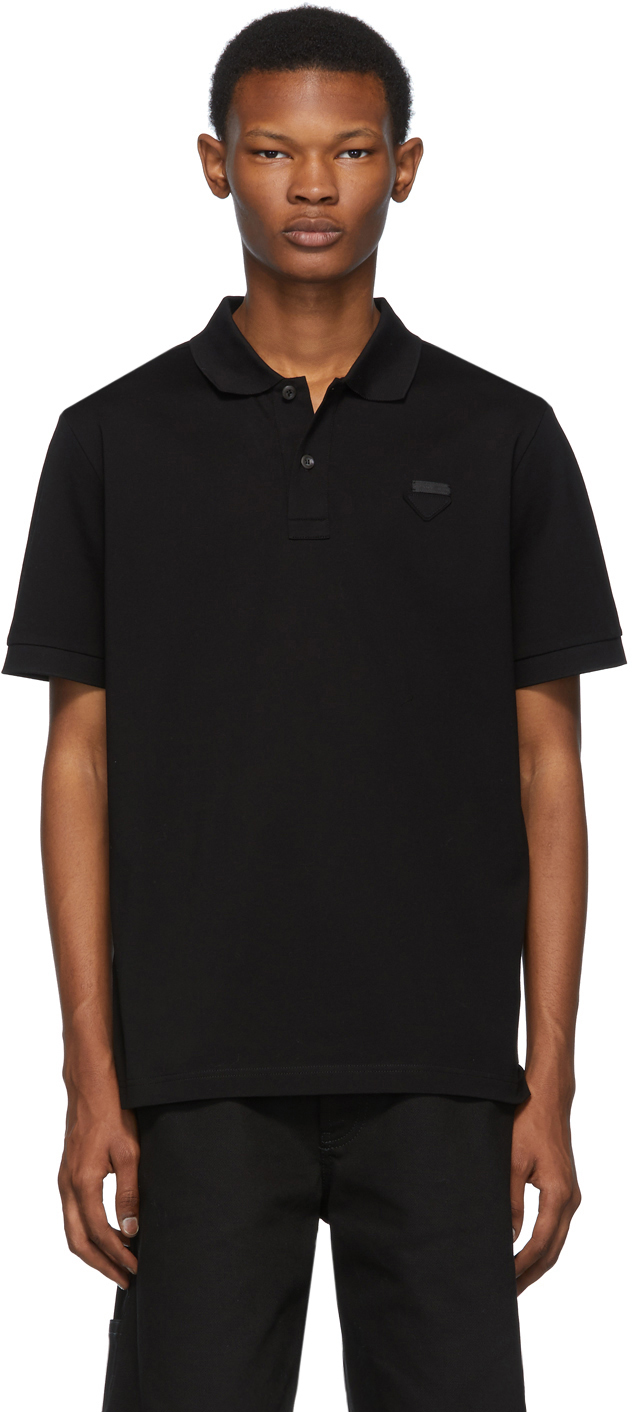 prada pique polo shirt