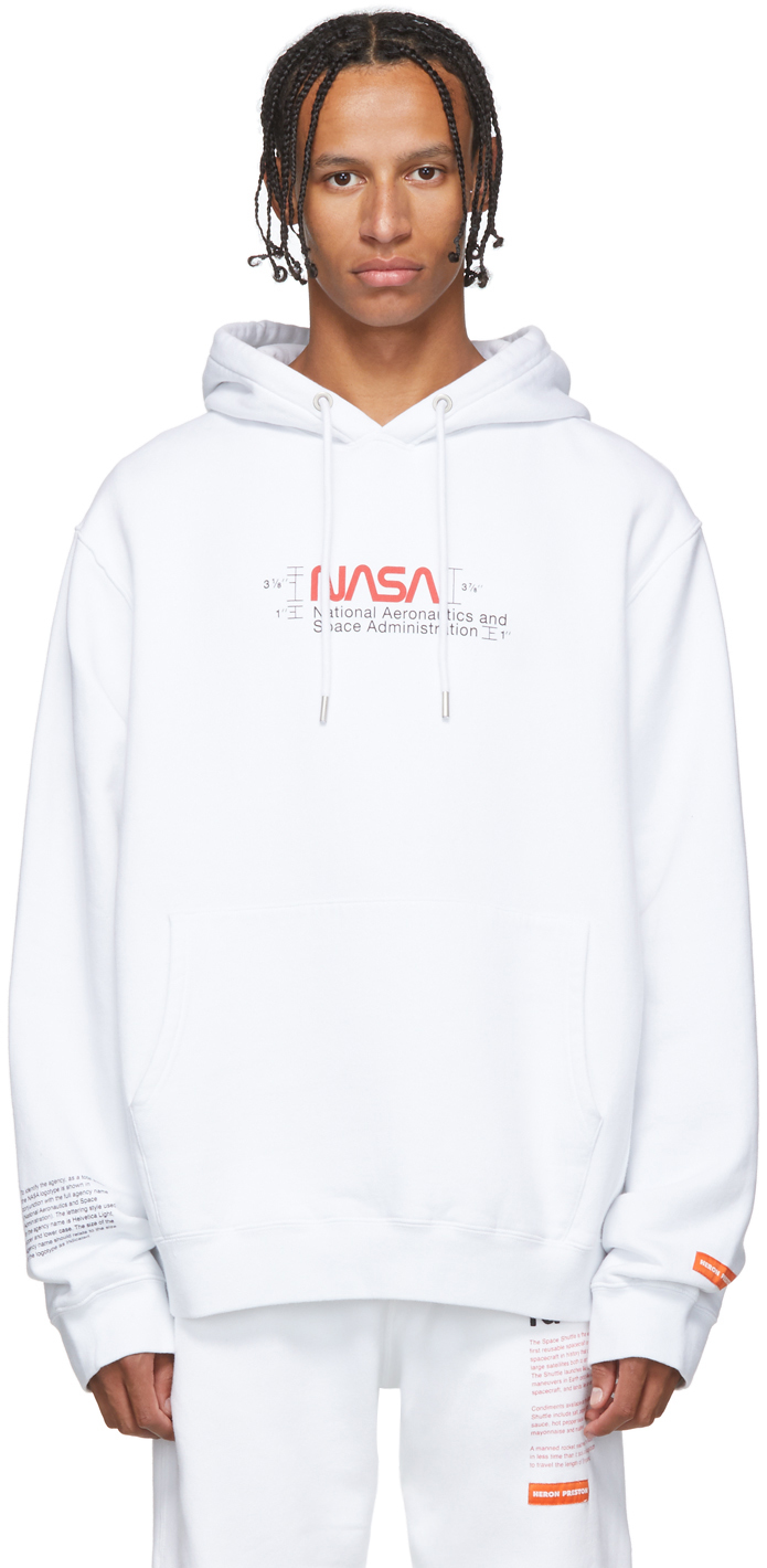 White heron preston hoodie Clearance