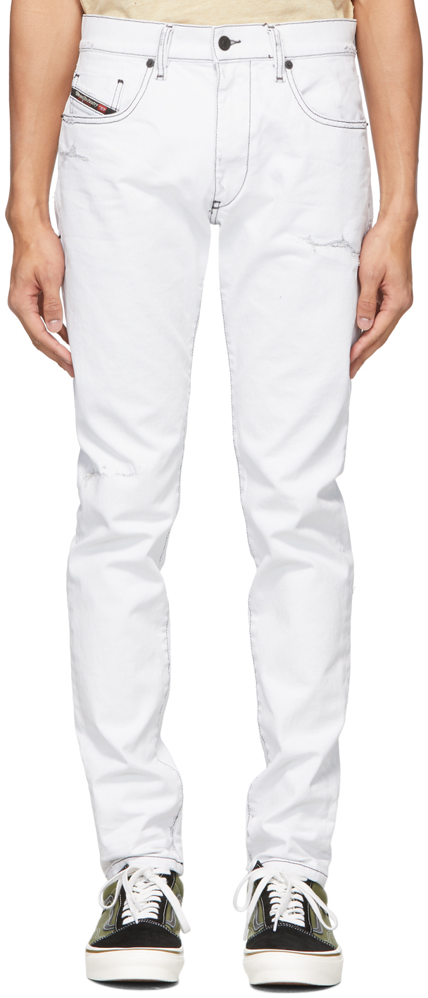 diesel white pants