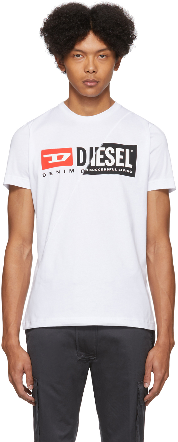 Diesel ホワイト Diego Cuty T シャツ Ssense 日本