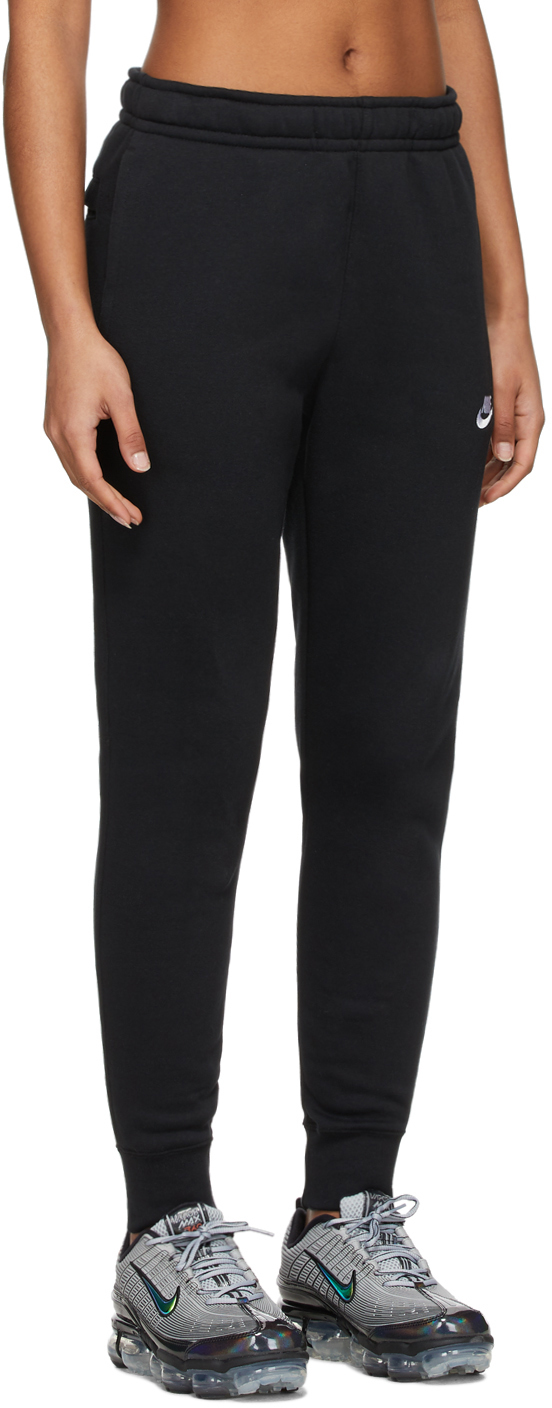 nike black club lounge pants