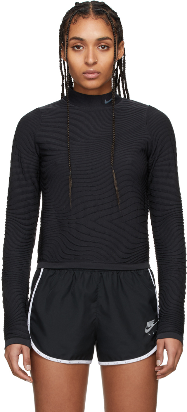 nike black turtleneck