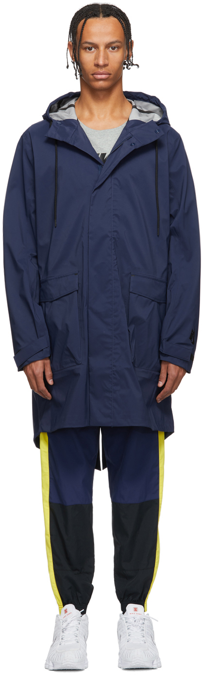 nike navy coat