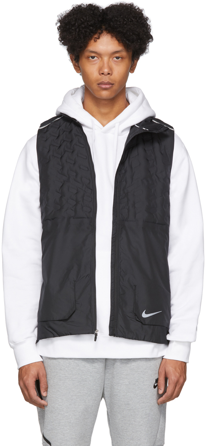 Black Aeroloft Running Vest by Nike on Sale