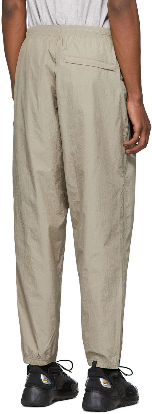 nike khaki track pants