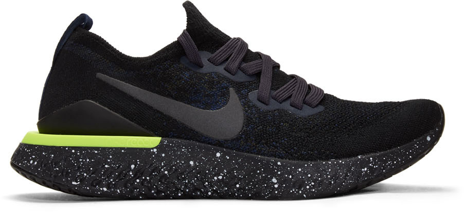 Navy Epic React Flyknit 2 Sneakers by 