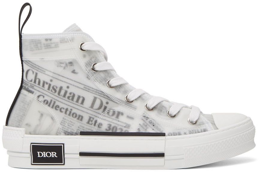 dior homme sneakers white