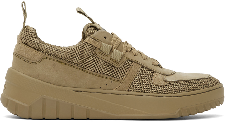 khaki tennis shoes