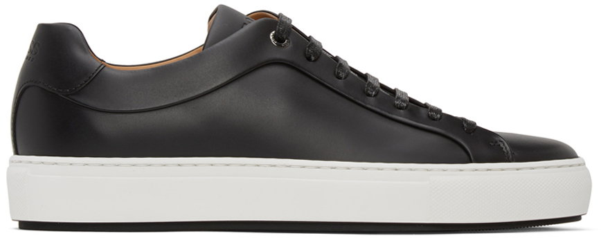 BOSS: Black Mirage Tennis Sneakers | SSENSE