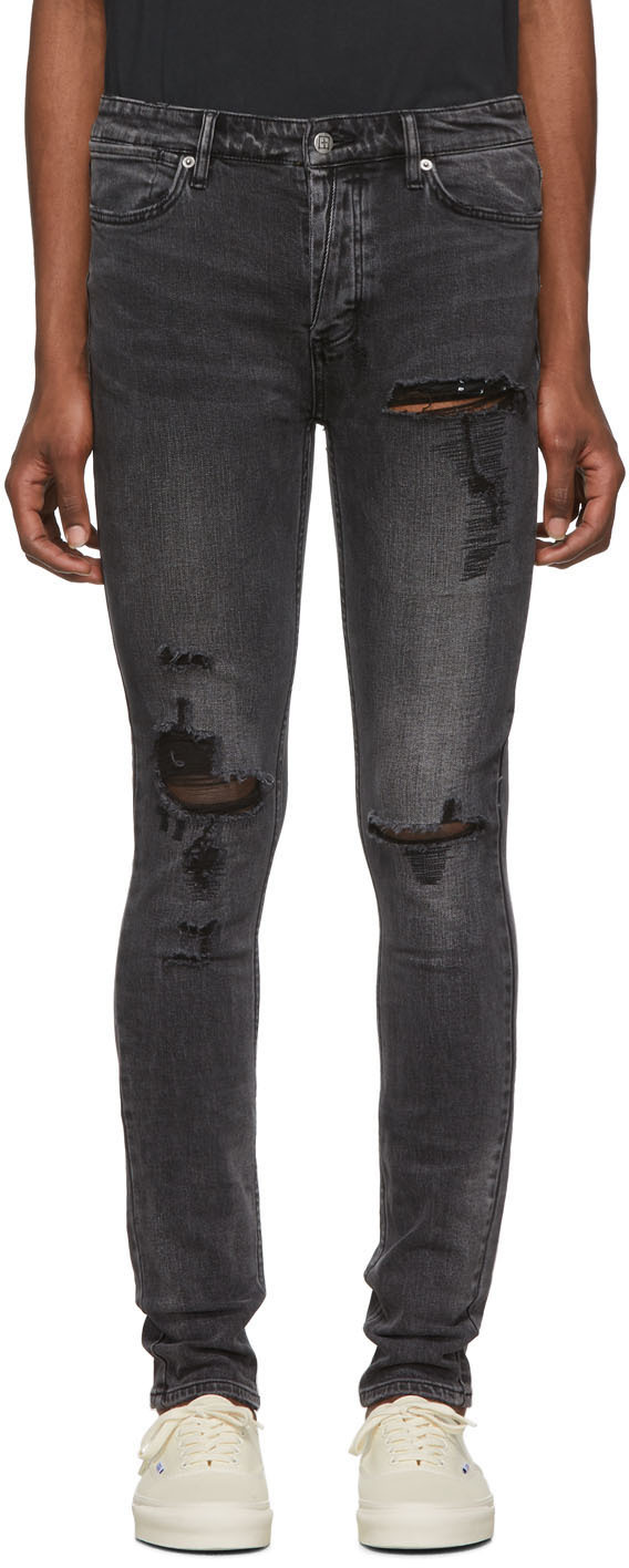 Ksubi: Black Van Winkle Jeans | SSENSE