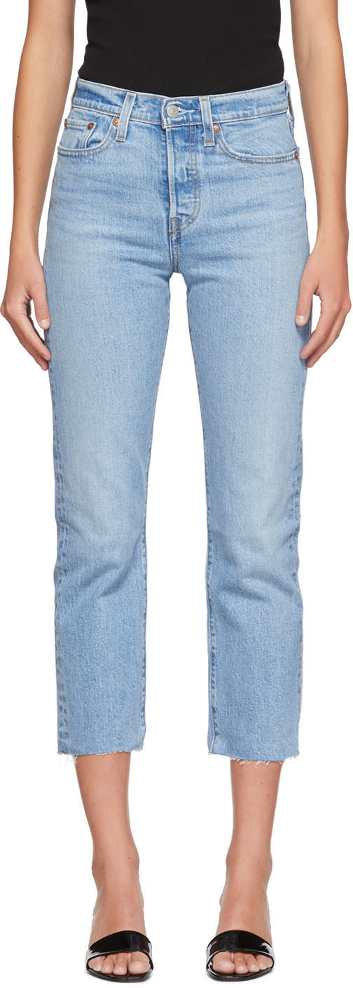 Levi's Blue Wedgie Straight Jeans
