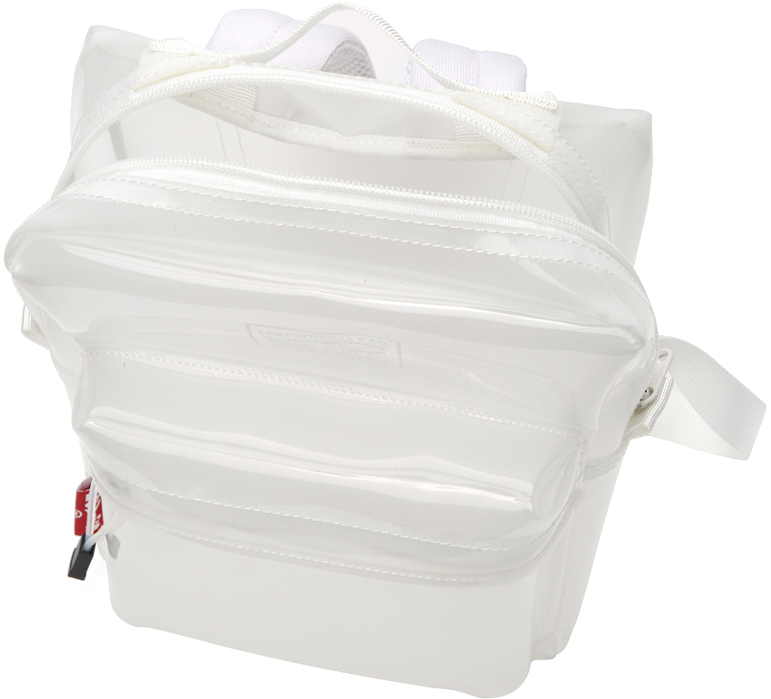 levis transparent backpack