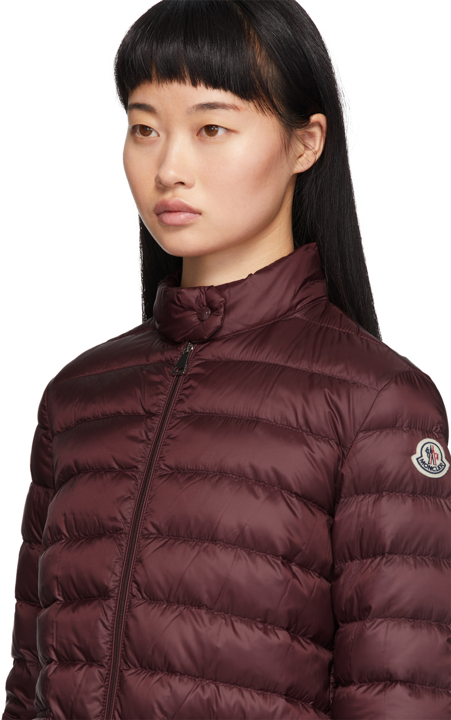 burgundy moncler