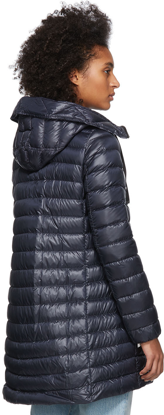 moncler navy coat womens