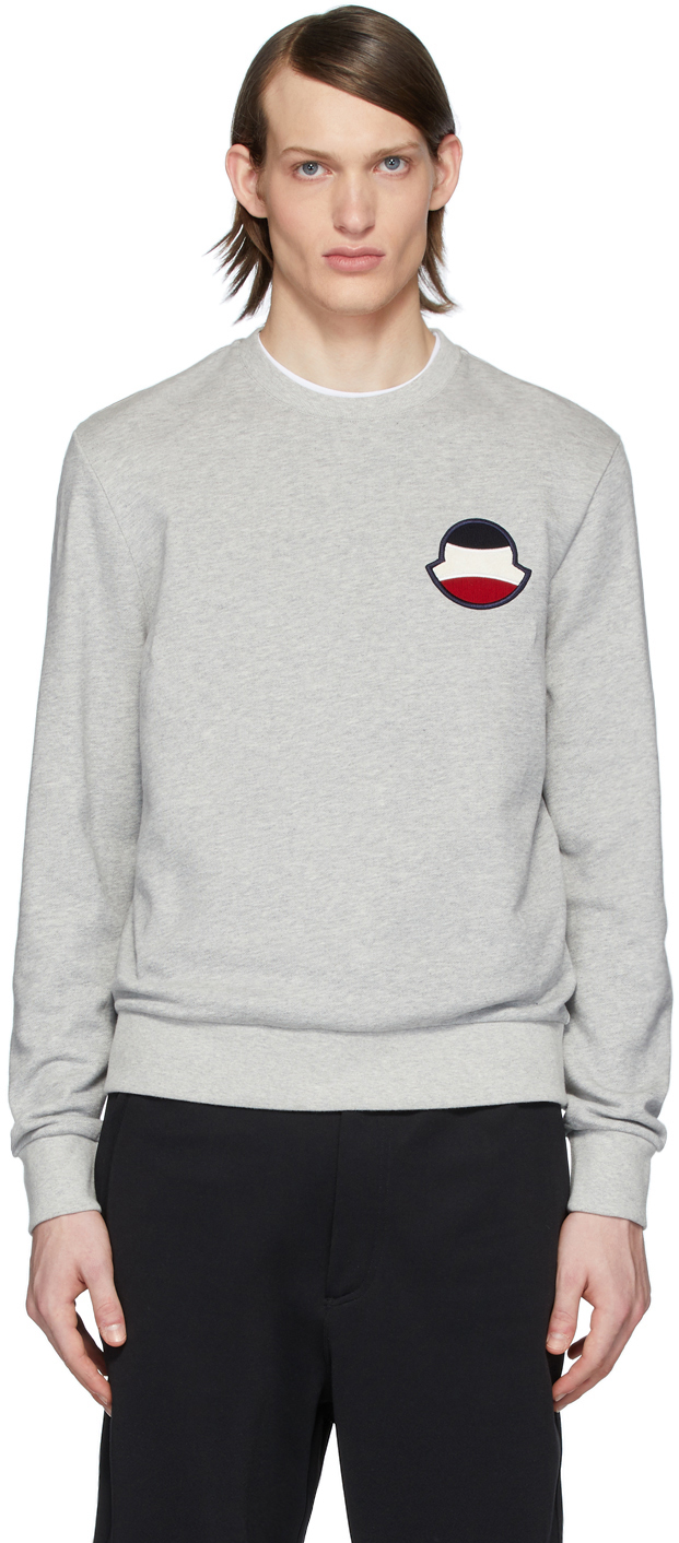 moncler logo sweatshirt