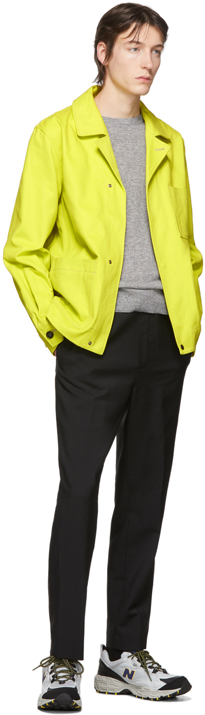 acne studios yellow jacket
