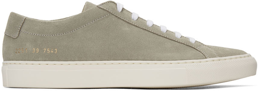 common projects suede grey