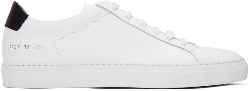 mens white common projects