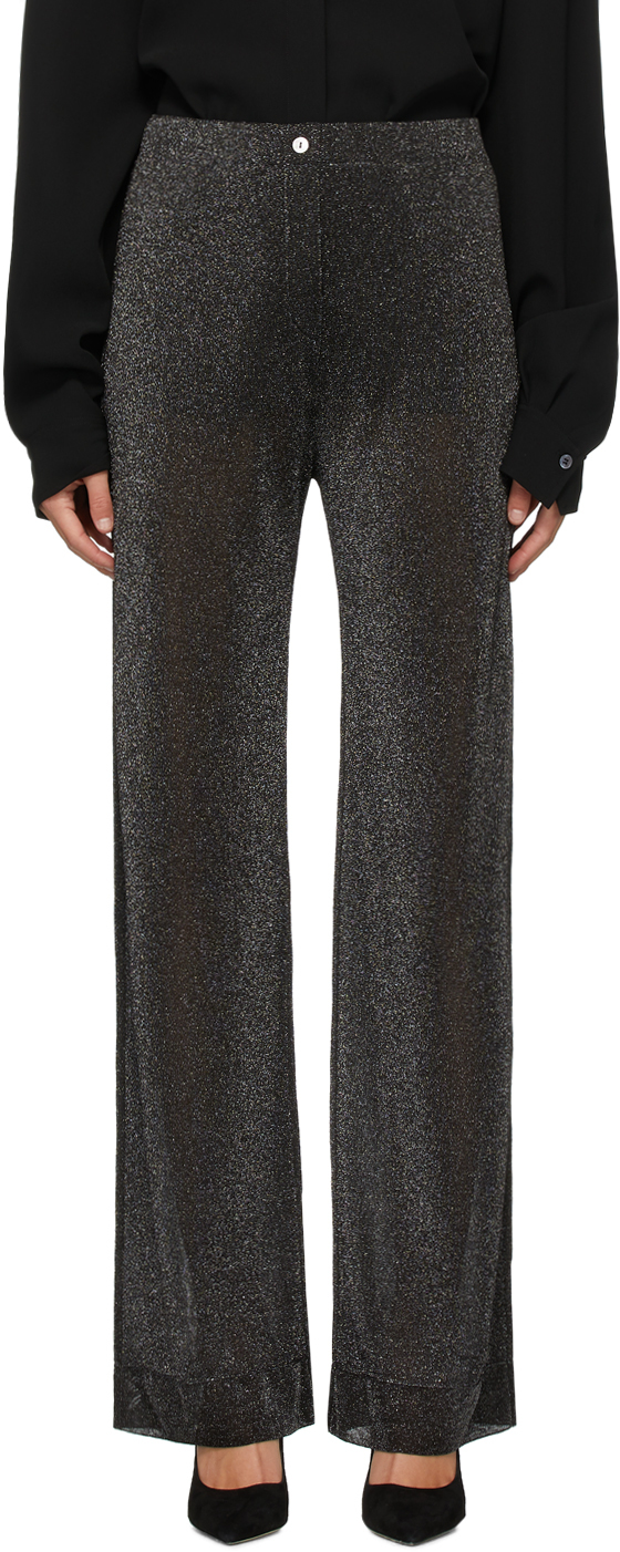 glitter trouser suit