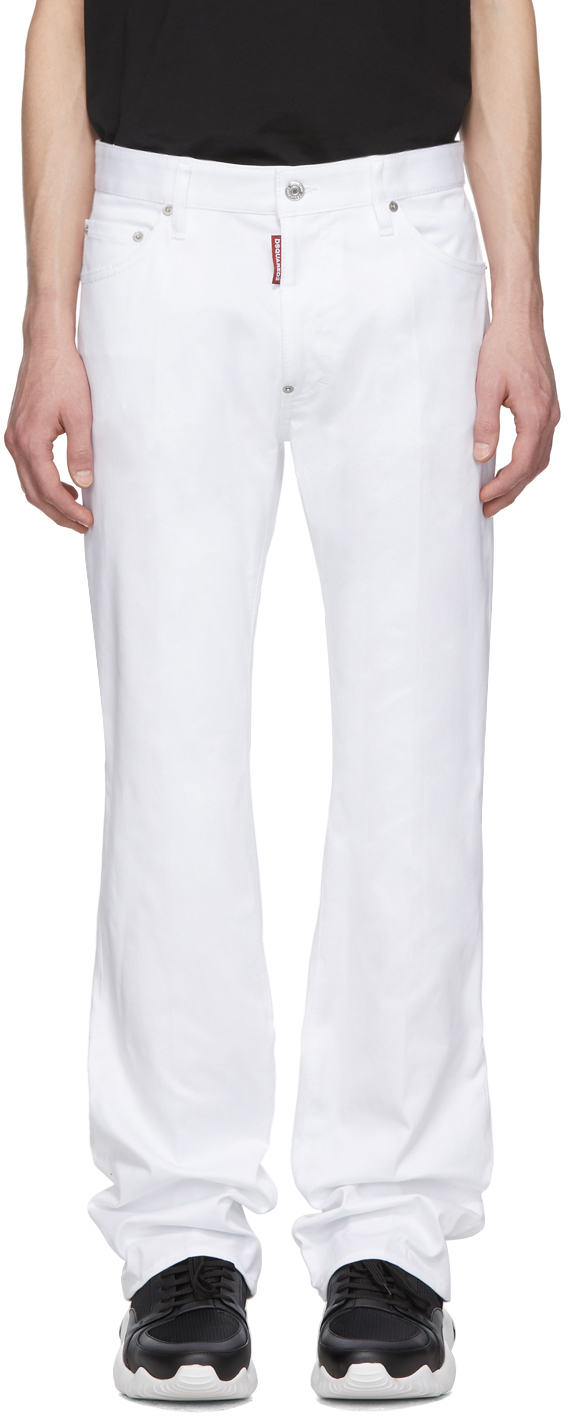 dsquared jeans white