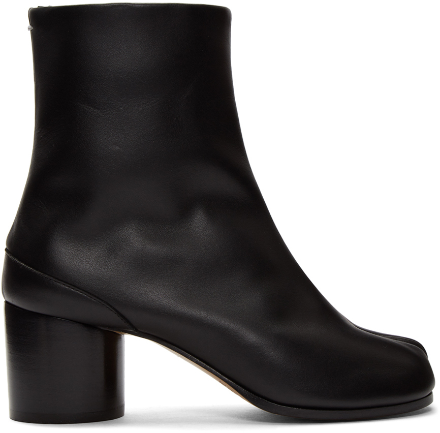 maison margiela black tabi boots