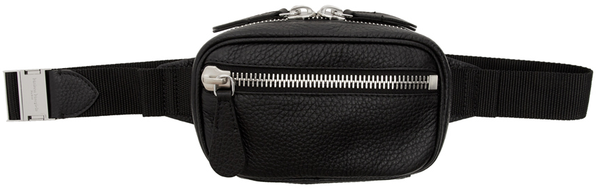 Maison Margiela: Black Small Belt Bag | SSENSE Canada