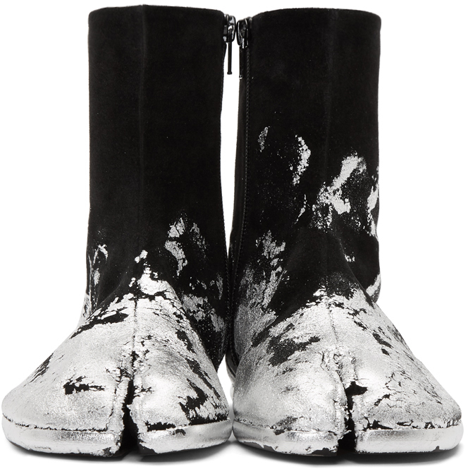 maison margiela flat tabi boots