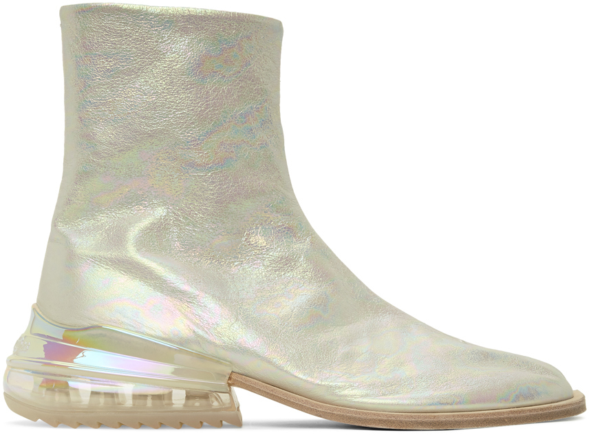 holographic tabi boots