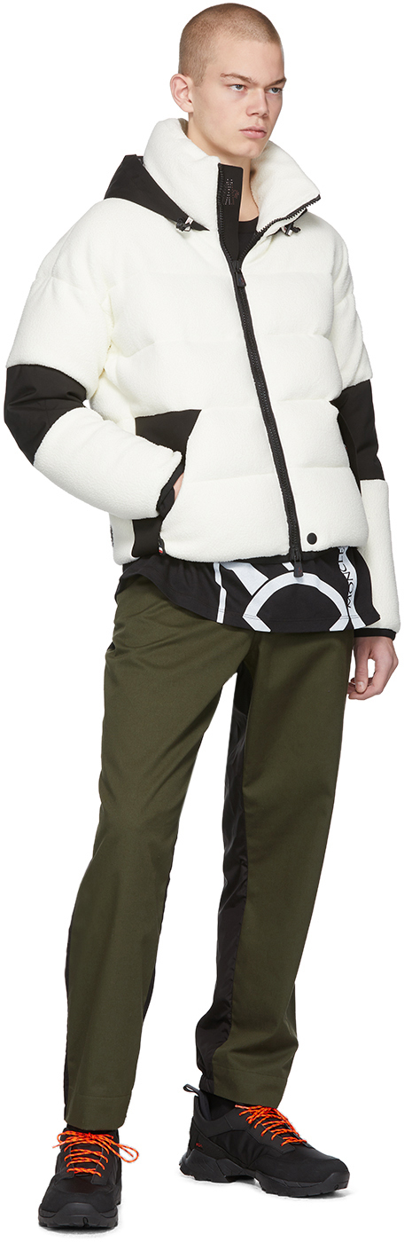 Moncler Genius 5 Moncler Craig Green コレクション グリーン & ブラック ナイロン トラウザーズ