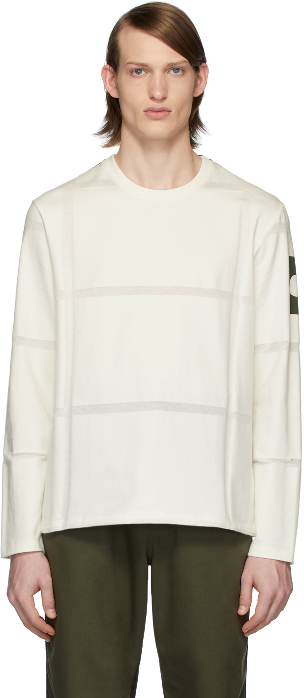 5 Moncler Craig Green White Maglia Long Sleeve T-Shirt