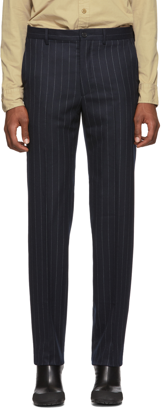 random identities white high rise pants
