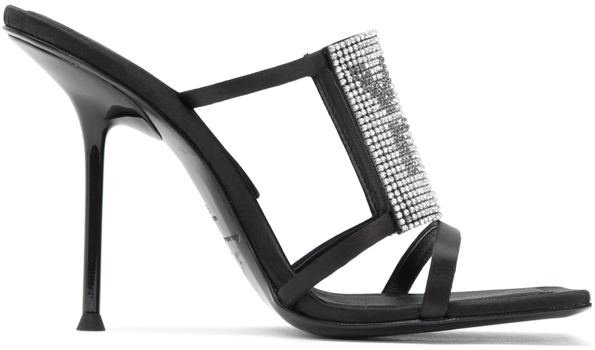 alexander wang logo heels