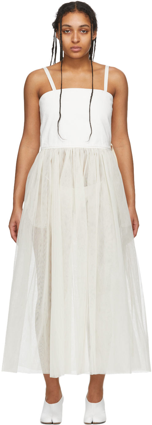 robe debardeur blanche