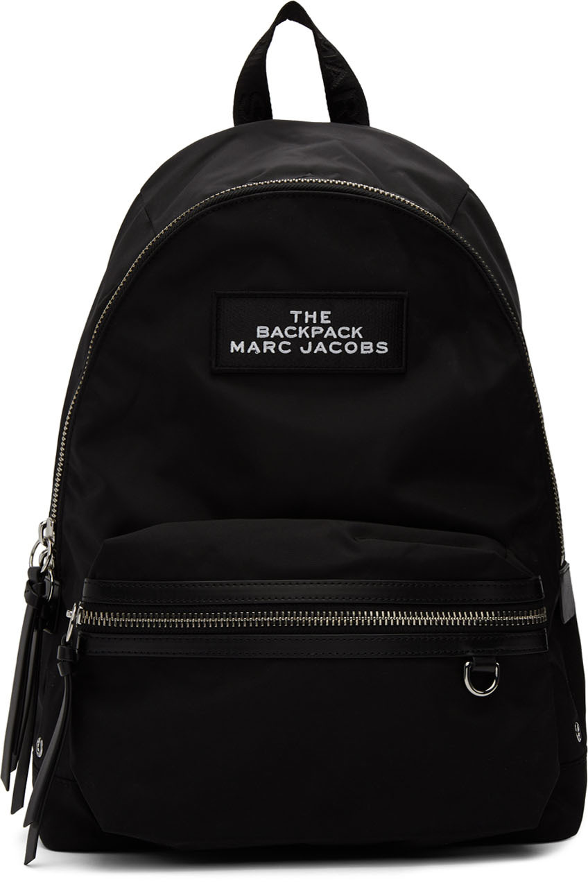 Marc Jacobs: Black 'The Large' Backpack | SSENSE Canada