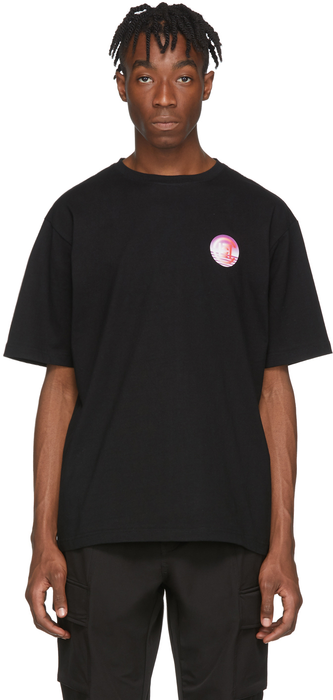 Clot: Black Dimensional T-Shirt | SSENSE