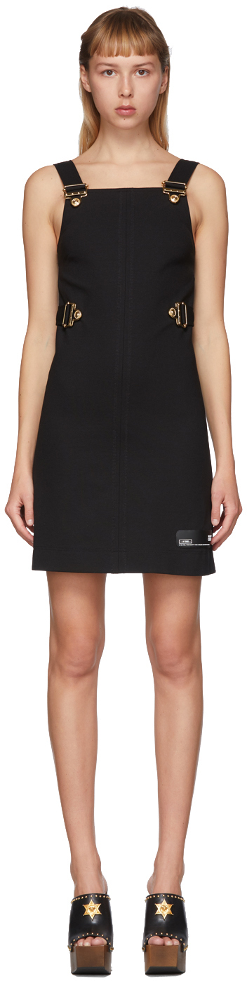 Versace Black Denim Dress