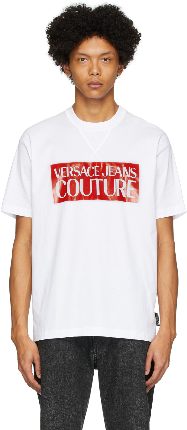 versace box logo t shirt