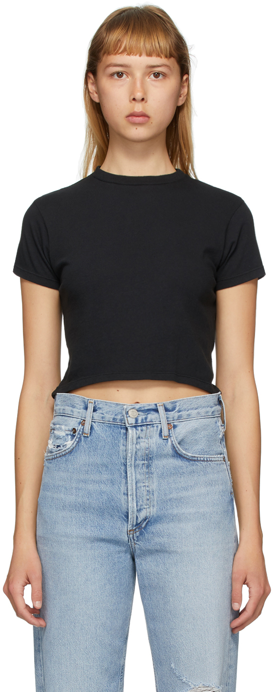 agolde cropped baby tee