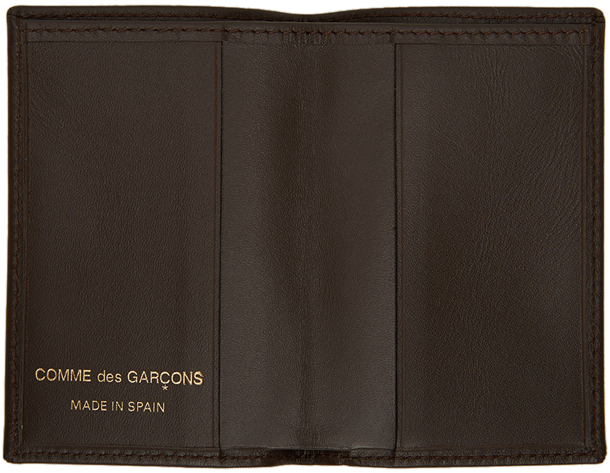 comme des garcons bifold wallet