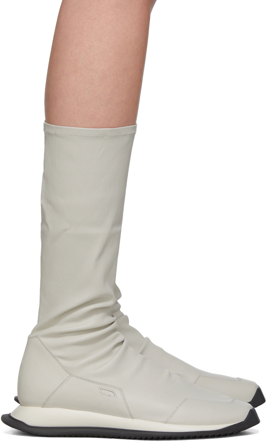 rick owens stretch boot