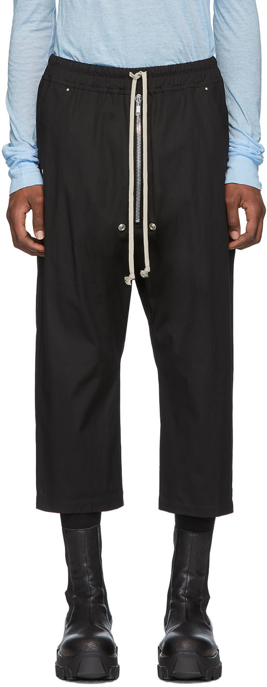 Rick Owens: Black Bela Trousers | SSENSE