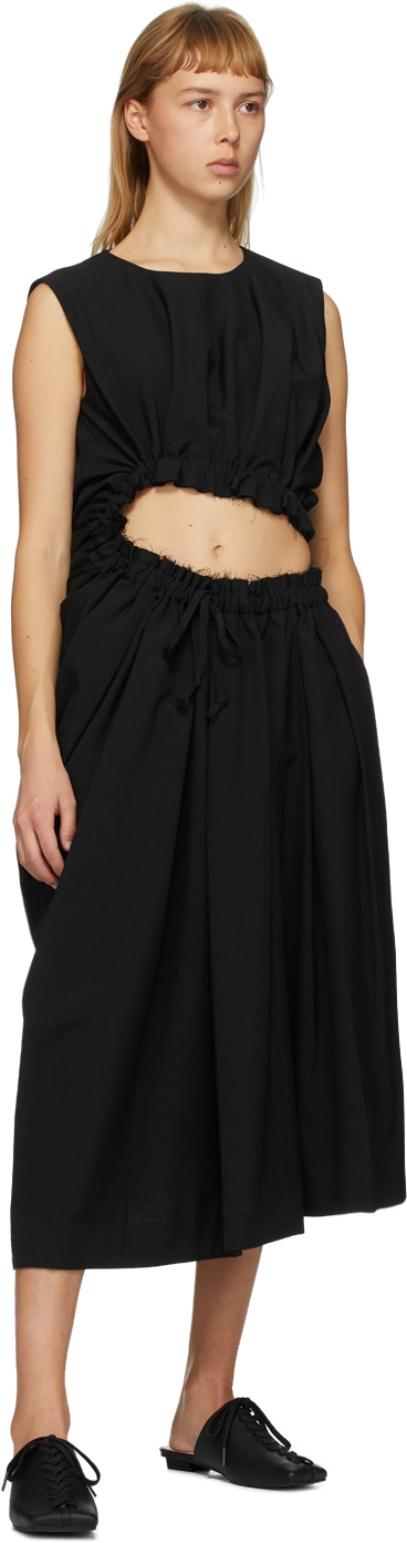 comme des garcons black dress