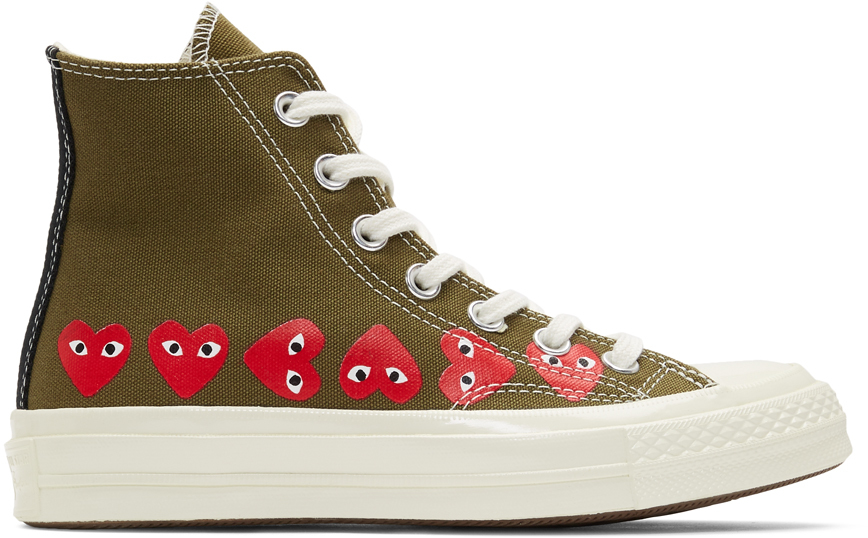 converse cdg femme blanche