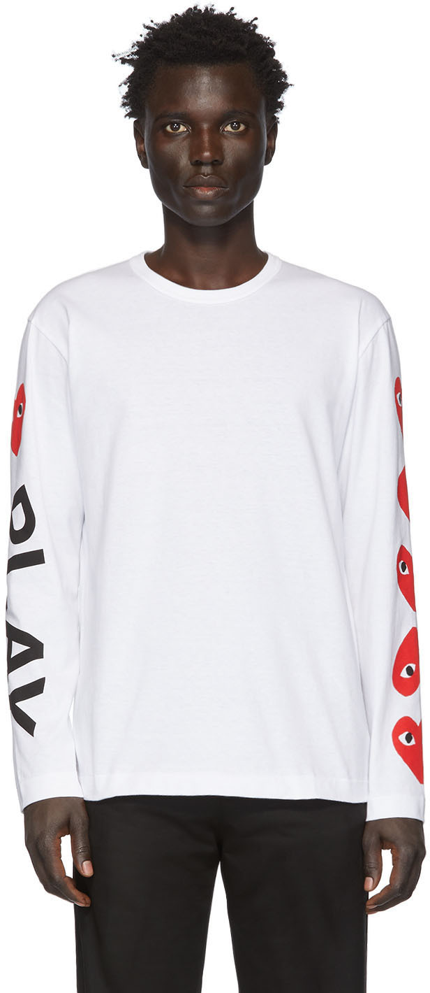 commes des garcons play long sleeve