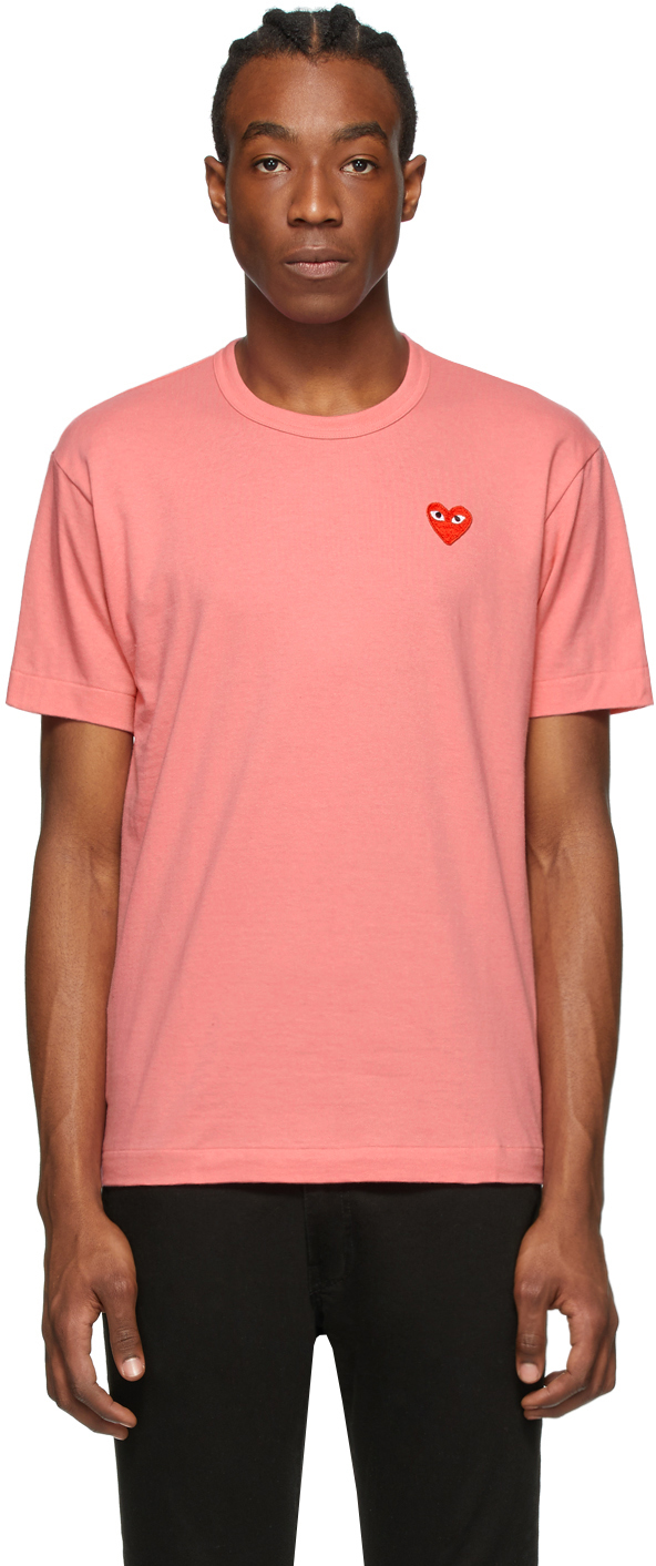 comme des garcons red heart