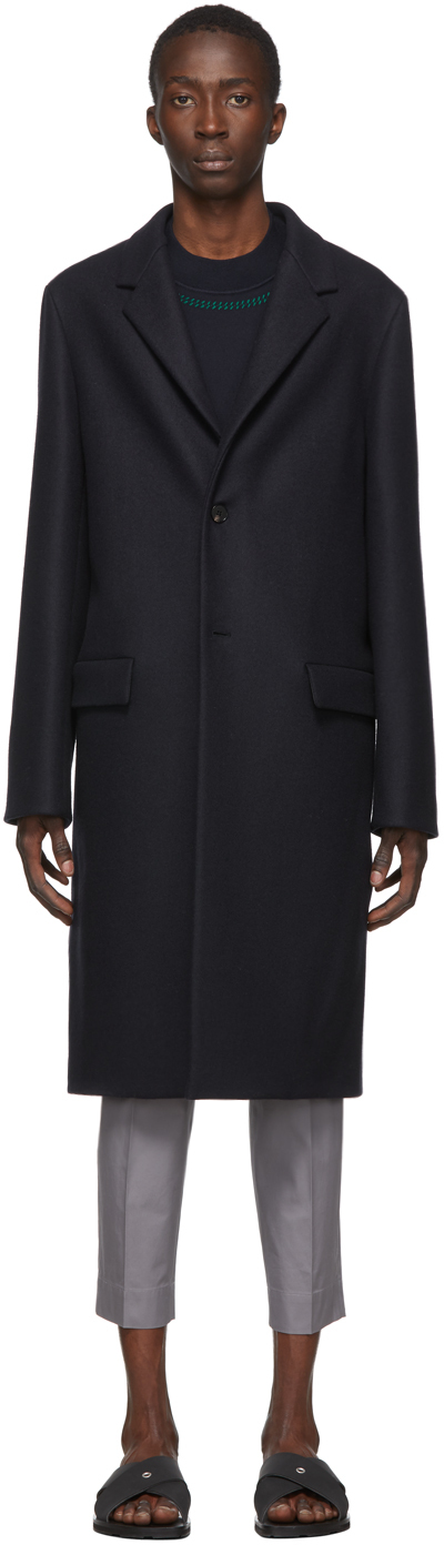 jil sander navy coat