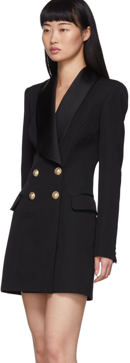 black coat dress uk