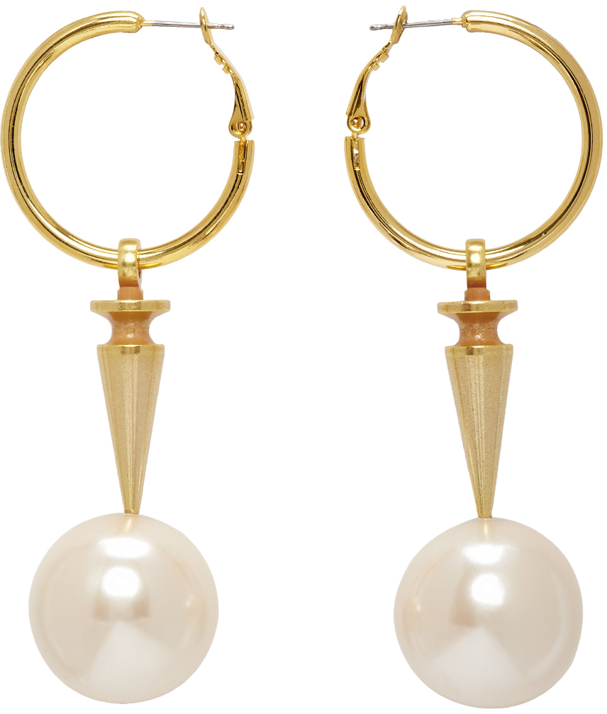 comme des garcons earrings