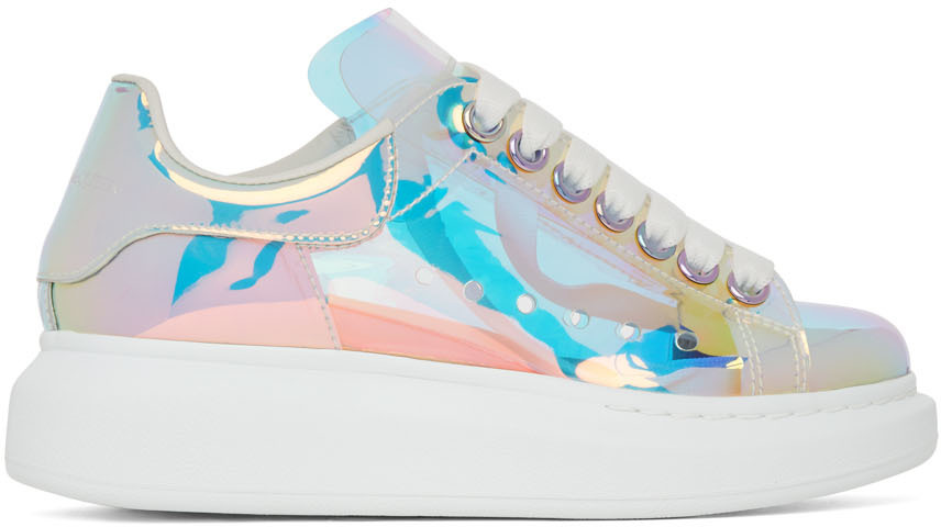 Multicolor Halographic Oversized Sneakers