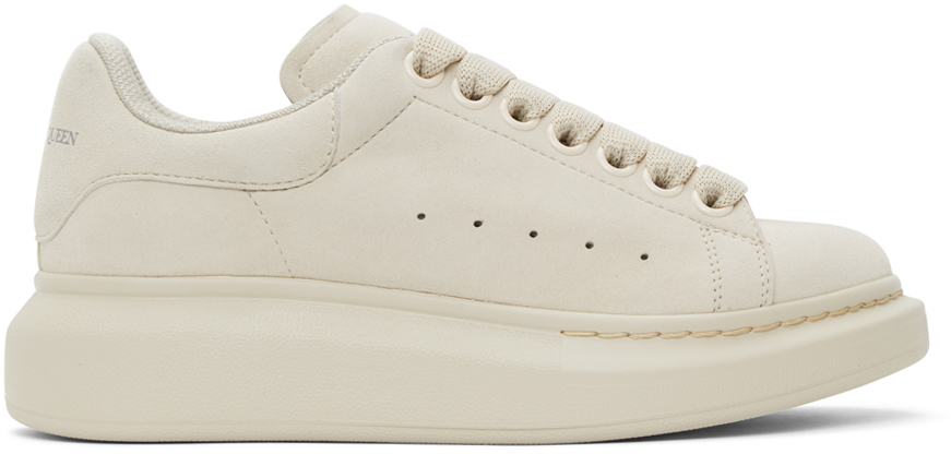 alexander mcqueen beige sneakers